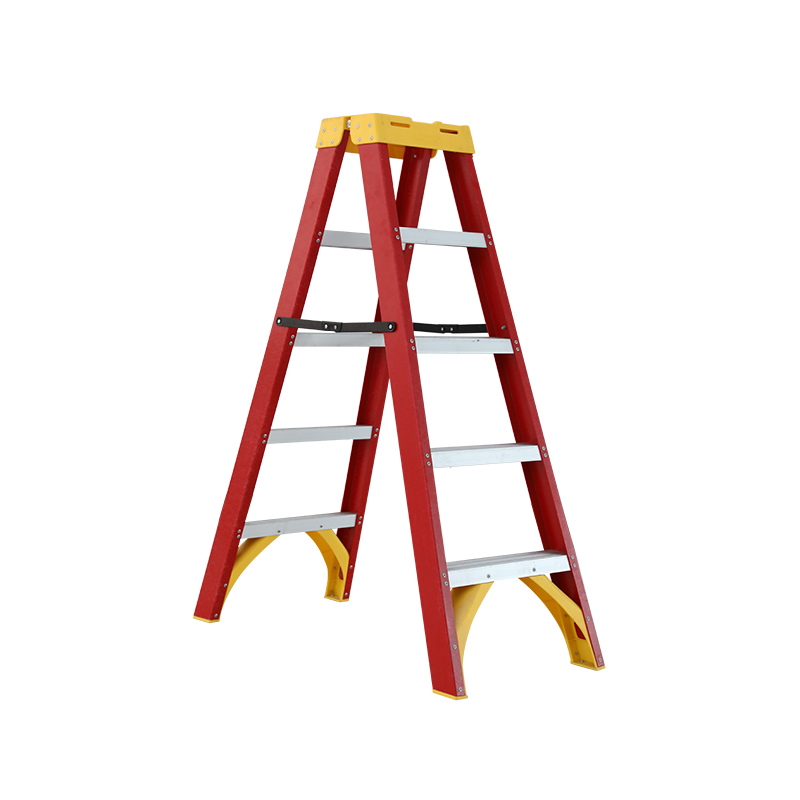 What should I do if the insulation ladder is damaged during use?